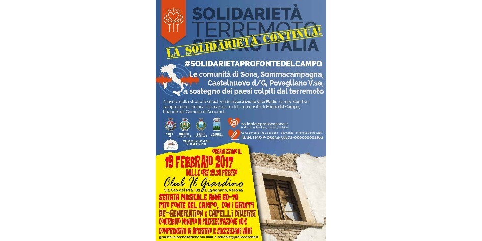 La solidarietà continua